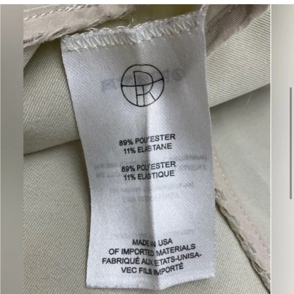 The Row Creme Cropped Skinny Pants Equestrian - Picture 5 of 5